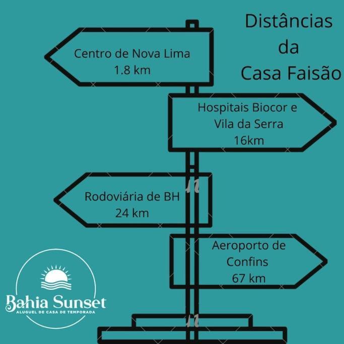 Casa Faisao Villa Nova Lima Dış mekan fotoğraf